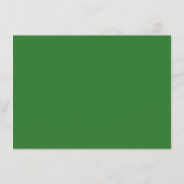 Carte D'accompagnement Vert Menthe Minimaliste Professionnel (Dos)