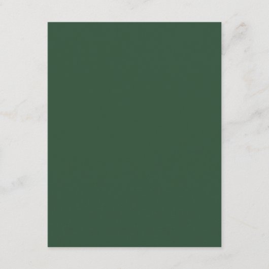 Carte D'accompagnement Vert Pin (Devant)