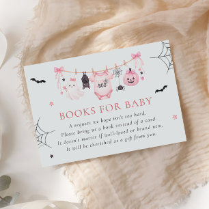 Carte D'accompagnement Vêtements de ligne de linge Halloween pour bébé Li
