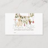 Carte D'accompagnement Vêtements de vacances Lave-vaisselle Raffle Ticket (Devant)