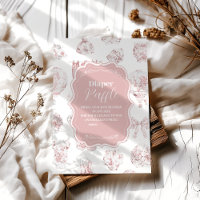 Vêtements Roses Toile De Jouy Diapper Raffle