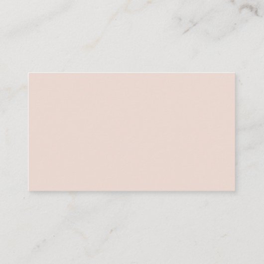 Carte D'accompagnement Vibes rétro simples | Site Web Mariage rose pâle (Dos)