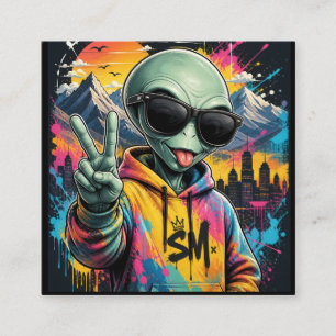 Carte D'accompagnement Vibrations d'Alien Drôles