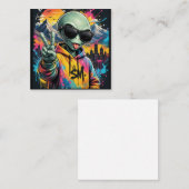 Carte D'accompagnement Vibrations d'Alien Drôles (Devant / Derrière)