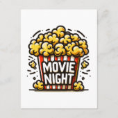 Carte D'accompagnement Vidéo Night Delight Jouer Popcorn (Dos)