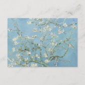 Carte D'accompagnement Vincent Van Gogh Almond Blossom Floral Mariage (Dos)