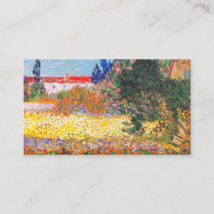 Carte D'accompagnement Vincent Van Gogh Flower Garden