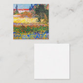 Carte D'accompagnement Vincent Van Gogh Flower Garden (Devant / Derrière)