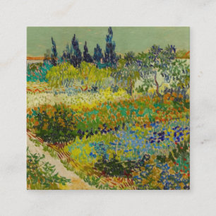 Carte D'accompagnement Vincent Van Gogh Garden