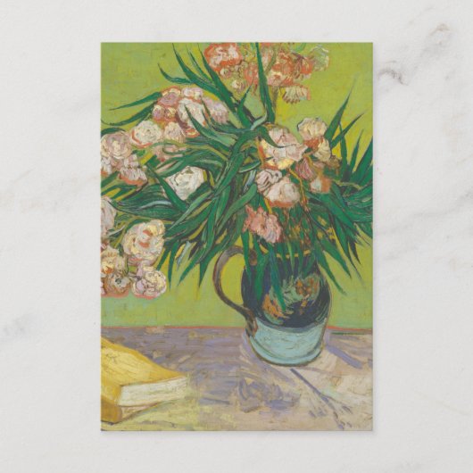Carte D'accompagnement Vincent van Gogh - Oleanders (Devant)