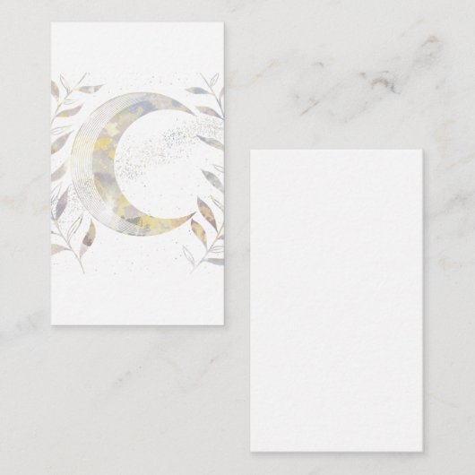 Carte D'accompagnement Vins et lune (Devant / Derrière)