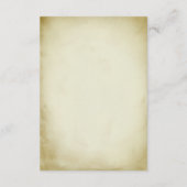 Carte D'accompagnement Vintage Airship Hot Air Balloon Réception de maria (Dos)