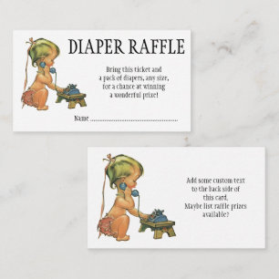 Carte D'accompagnement Vintage mignonne fille parler Jouet Téléphone Mois