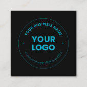 Carte D'accompagnement Votre logo | Nom commercial et site Web modifiable (Devant)