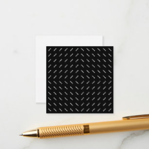 Carte D'accompagnement Votre logo ou image téléchargé Patten moderne