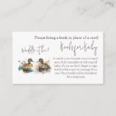 Carte D'accompagnement Waddle It Be Duck Genre Reveal Demande (Devant)