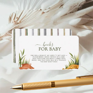 Carte D'accompagnement Watercolor Fishing Reel Livres Excités Pour Bébé