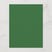 Carte D'accompagnement Watercolor Tropical Feuille Mariage Détails du cli (Dos)