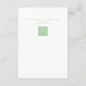 Carte D'accompagnement Watercolour Sea Shell Enclosure Card (Dos)