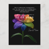 Carte D'accompagnement 🌈Wedding Date CHANGE (Dos)