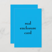 Carte D'accompagnement wergerr (Devant / Derrière)