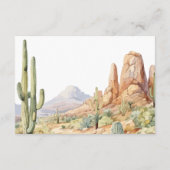 Carte D'accompagnement Western Diaper Raffle Ticket (Dos)