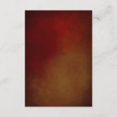 Carte D'accompagnement Western Rustic Horseshoe Bourgogne & Gold Détails (Dos)