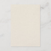 Carte D'accompagnement Western Rustic Mariage Détails Site Web Code QR (Dos)