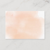 Carte D'accompagnement Whimsical Hearts & Stars Baby Registry QR Code (Dos)