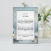 Carte D'accompagnement Whispers d'un solstice d'hiver (Debout devant)