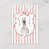 Carte D'accompagnement Wildling Whimsical | Billet de rabat vintage (Dos)