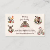 Carte D'accompagnement Winter Farm Animals Livres de Noël pour bébé (Devant)