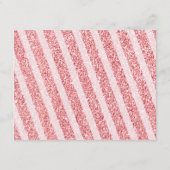 Carte D'accompagnement Winter Pastel Pink Snowflake Sleigh Advice For Mom (Dos)