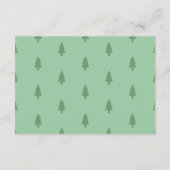 Carte D'accompagnement Winter Red Car Livres pour bébé insert card (Dos)