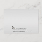 Carte D'accompagnement Winter Wonderland Mariage Directions (Dos)