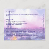 Carte D'accompagnement With DETAILS Amour Éternel à la Parisienne (Dos)
