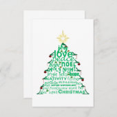 Carte D'accompagnement Words (Devant / Derrière)