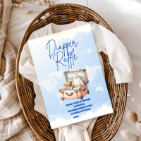 World Map Adventure Attend Diapper Raffle