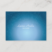 Carte D'accompagnement World Travel Snow Globe Bar Réception Bat mitzvah (Dos)