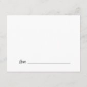 Carte D'accompagnement Yellow Math Graduation Party Advice for Graduate (Dos)