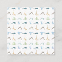 Yoga pose silhouette pleine conscience méditation