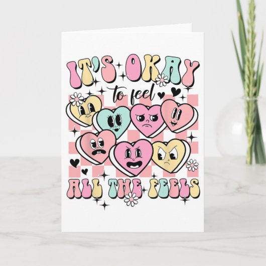 Carte D'accord pour ressentir toutes les émotions Consei (Devant)