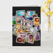 carte d'accueil (Fleur jaune)