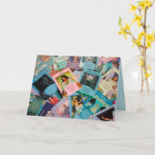 carte d'accueil (Fleur jaune)