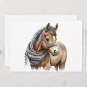 Carte d'accueil blanche à l'écharpe à l'effarouche (Devant / Derrière)