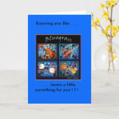 CARTE D'ACCUEIL BLUEGRASS (Fleur jaune)