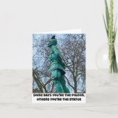 Carte d'accueil britannique amusante, Londres, Ang (Devant)