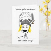 Carte d'accueil Cycling-Attack ! (Fleur jaune)