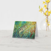 CARTE D'ACCUEIL DE BASES (Fleur jaune)