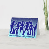 Carte d'accueil de diapositives électriques (Dos)